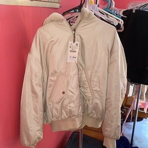 Zara puffy jacket